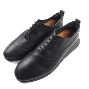 WOLF & SHEPHERD Crossover Longwing Sneaker Black Leather Old Money Athleisure 12